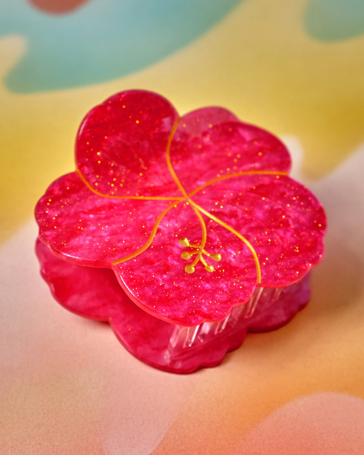Hibiscus Hair Claw
