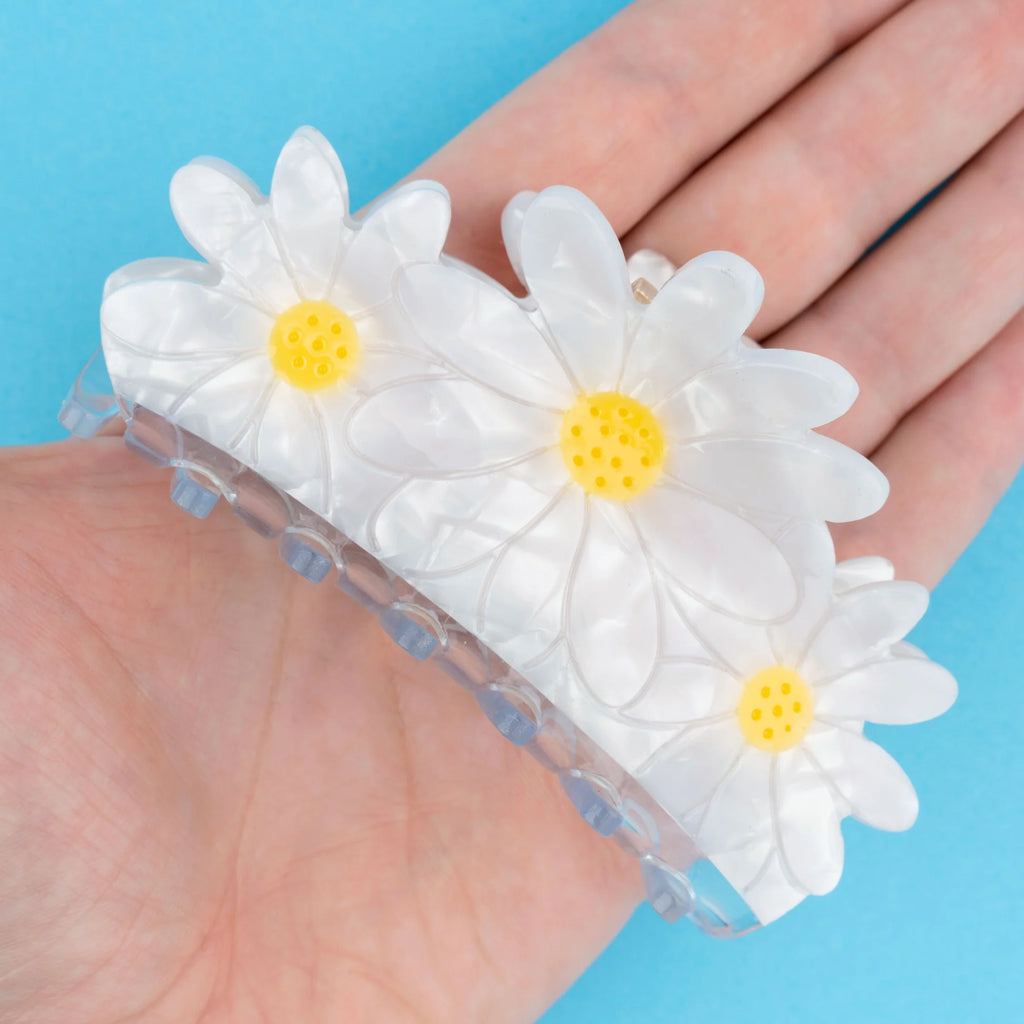 Daisy Hair Claw Long