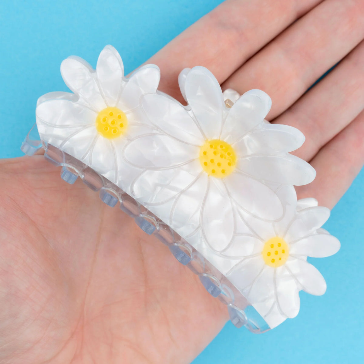 Daisy Hair Claw Long