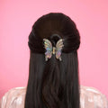 White Butterfly Hair Claw