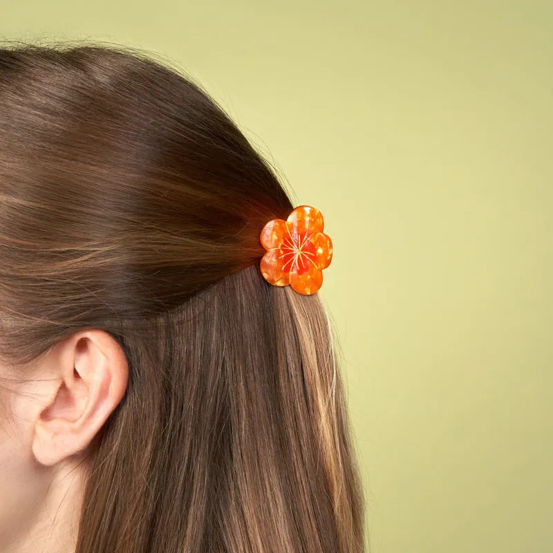 Mini Nasturtium Hair Claw