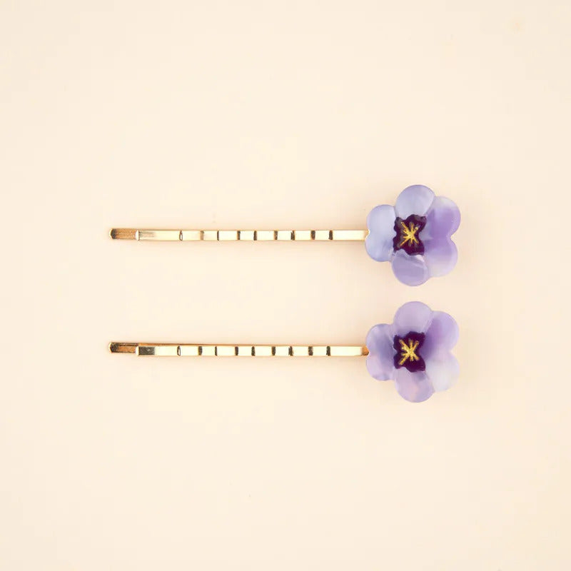 Pansy Duo Set Hair Clip