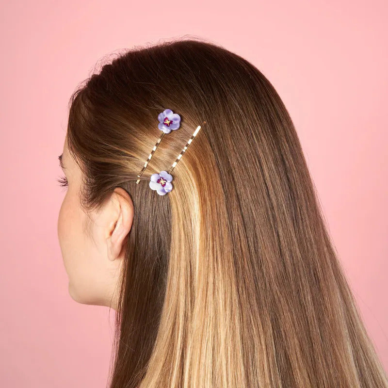 Pansy Duo Set Hair Clip