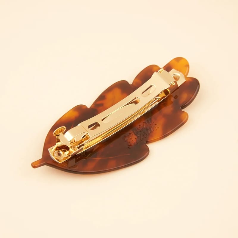 Leaf French Barrette