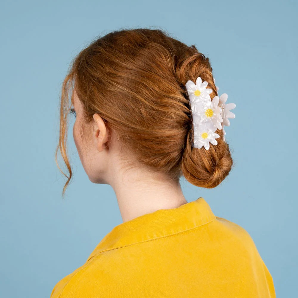 Daisy Hair Claw Long