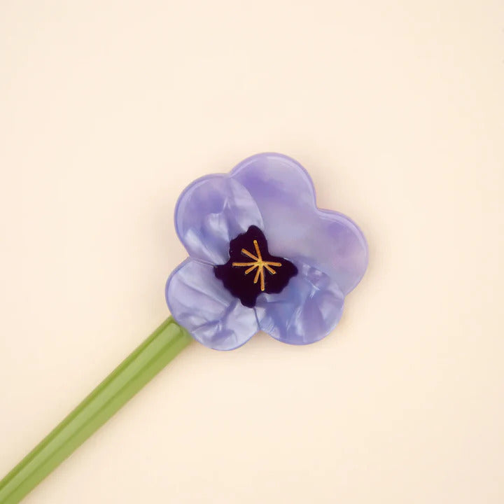 Pansy Hair Stick