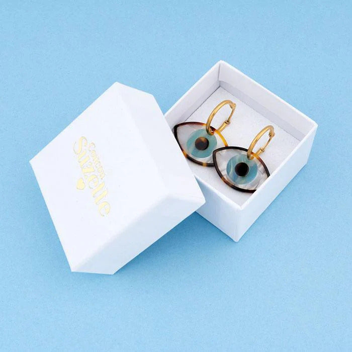 Blue Eye Earrings