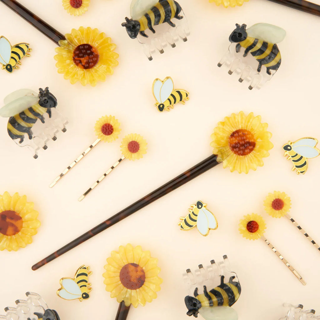 Sunflower Hair Stick