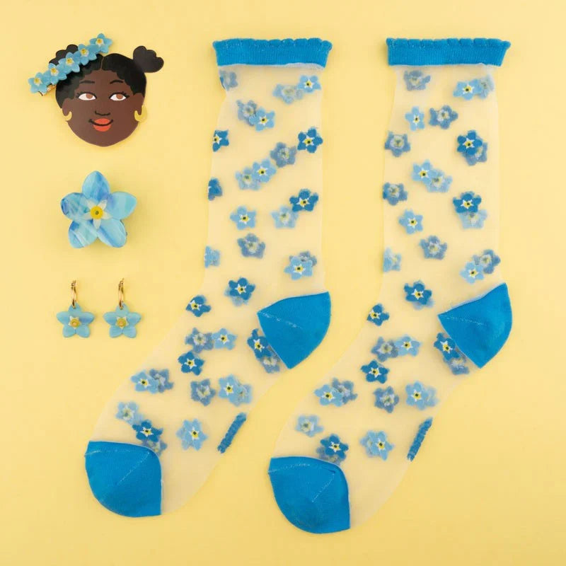 Forget-me-not Earrings