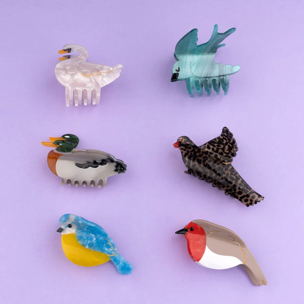 Swan Hair Claw