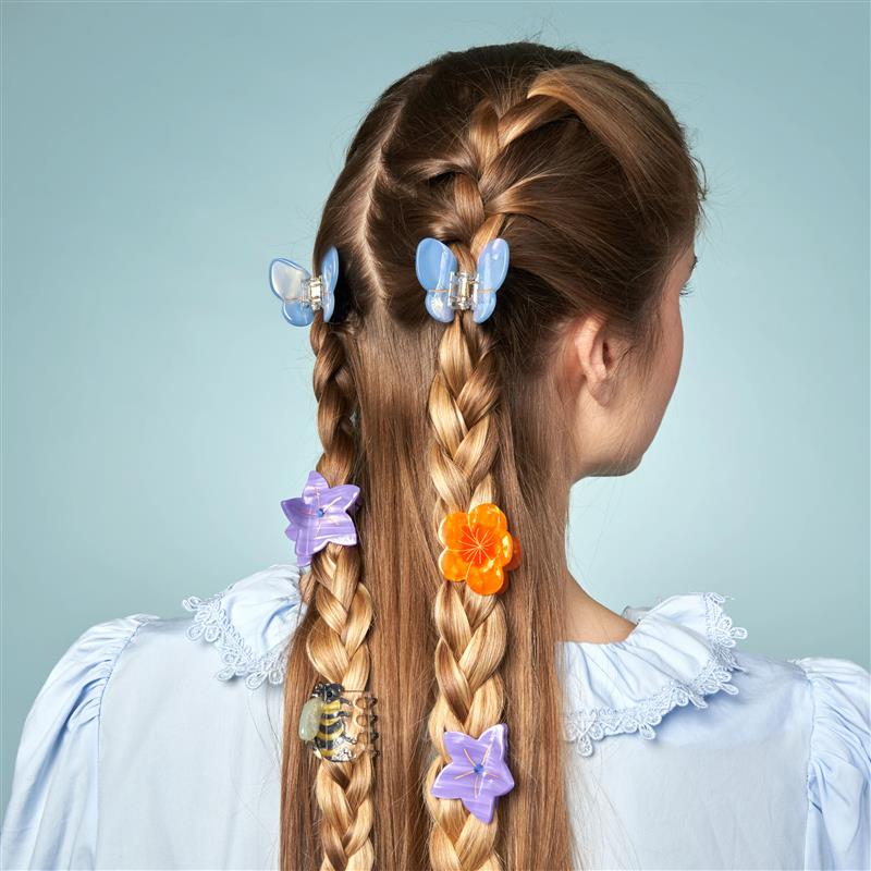 Bellflower Hair Claw Mini