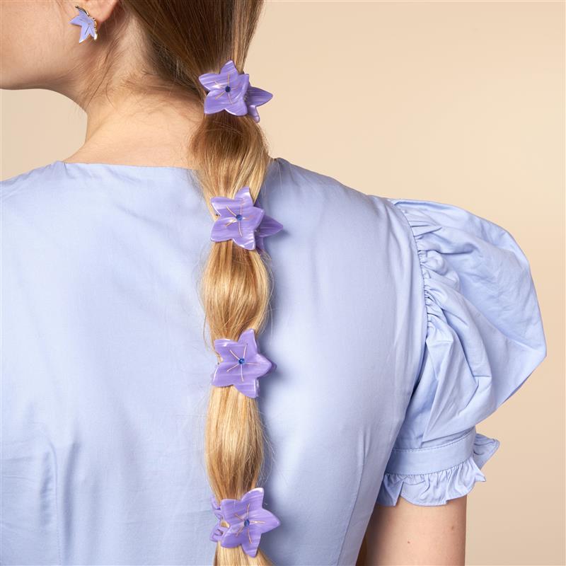 Bellflower Hair Claw Mini