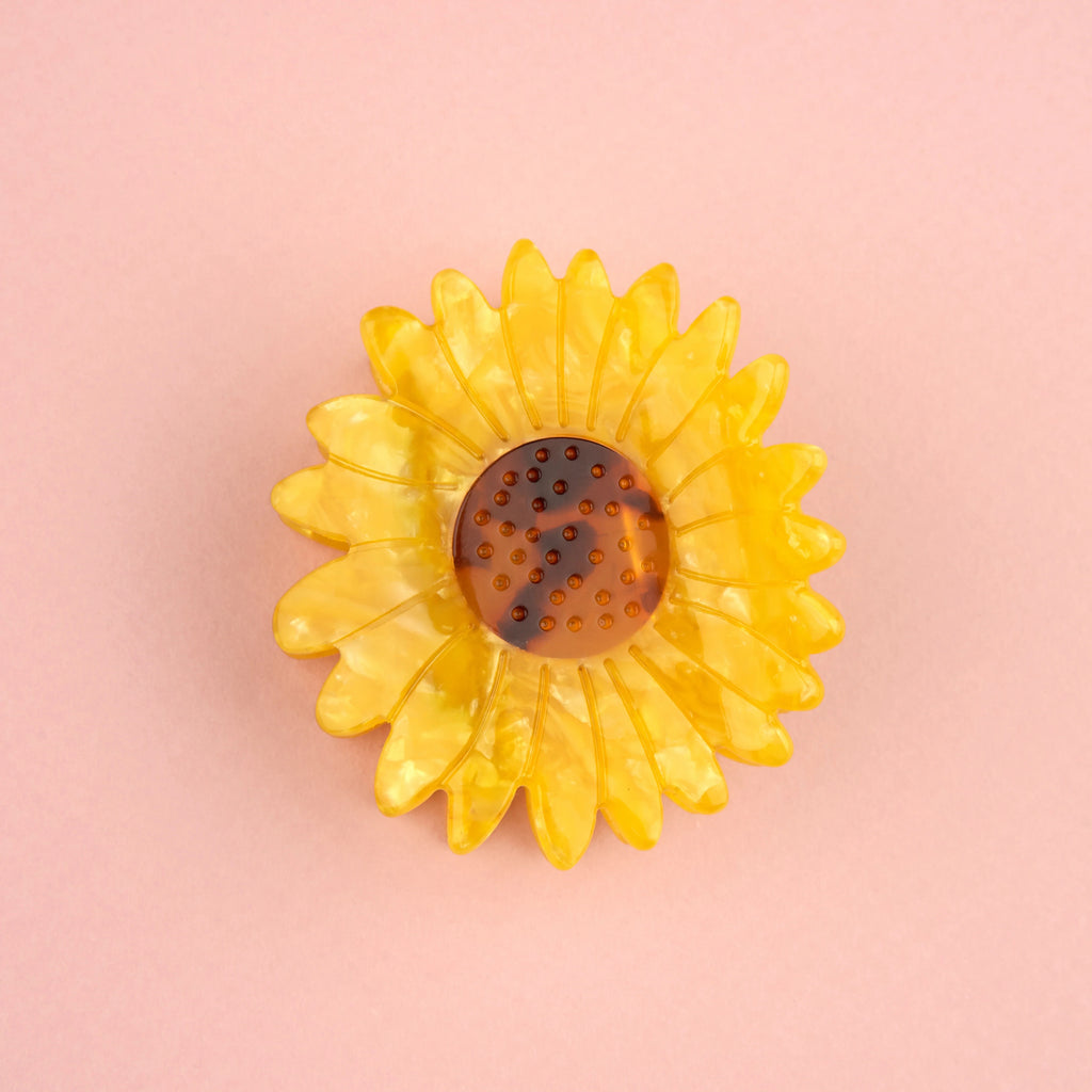 Sunflower Hair Claw