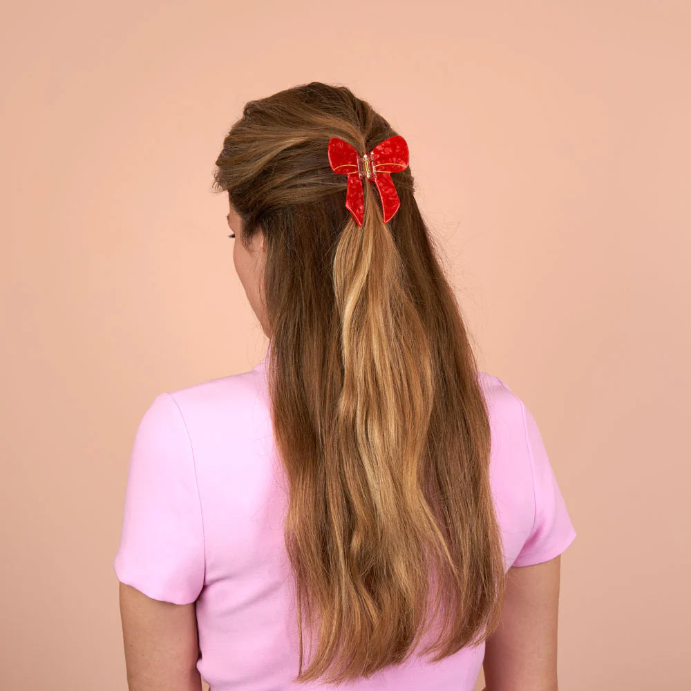 Rouge Bow Red Hair Claw