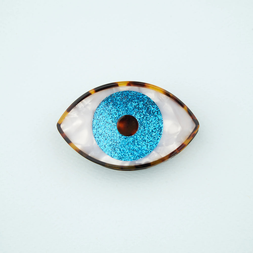 Glitter Eye Hair Claw