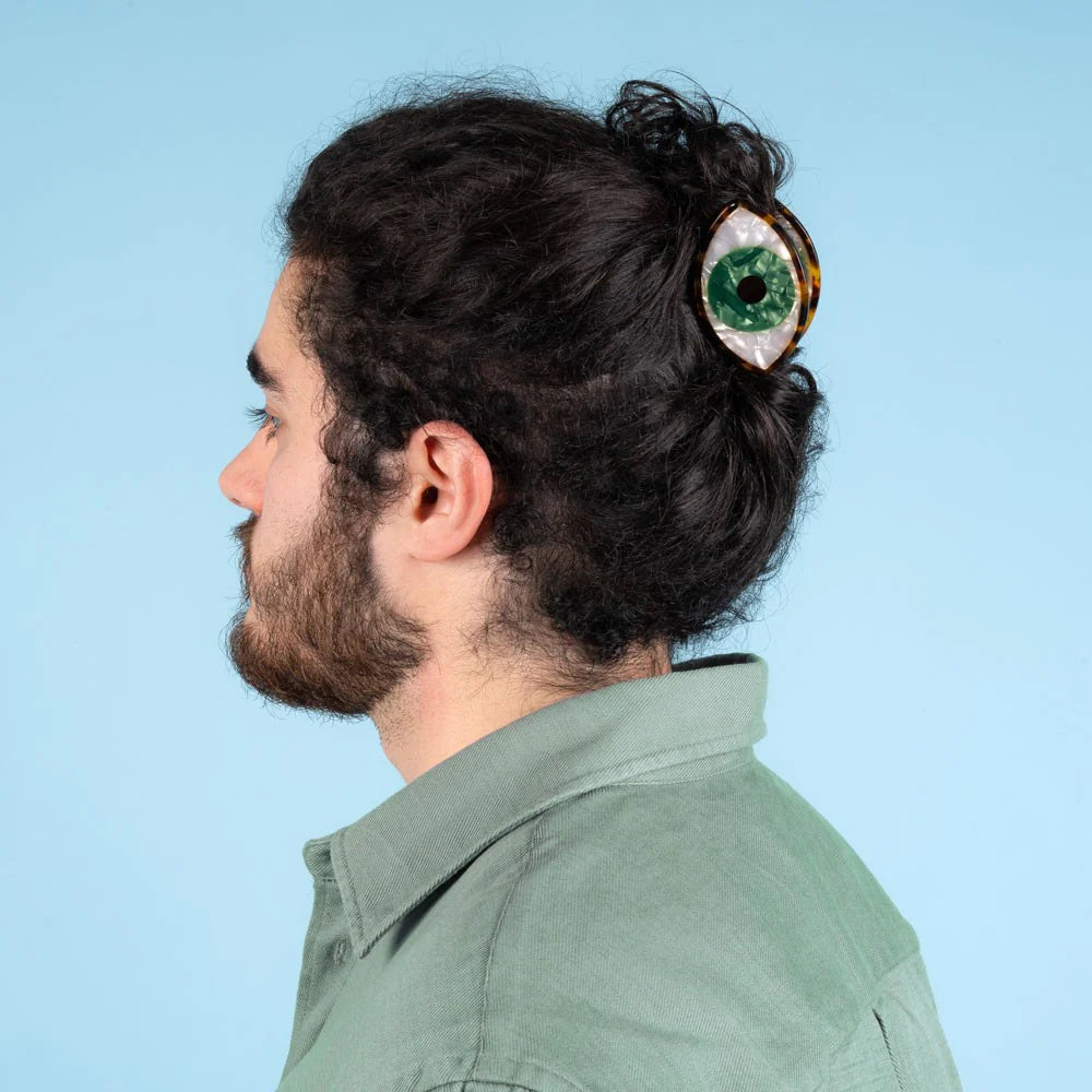 Green Eye Hair Claw