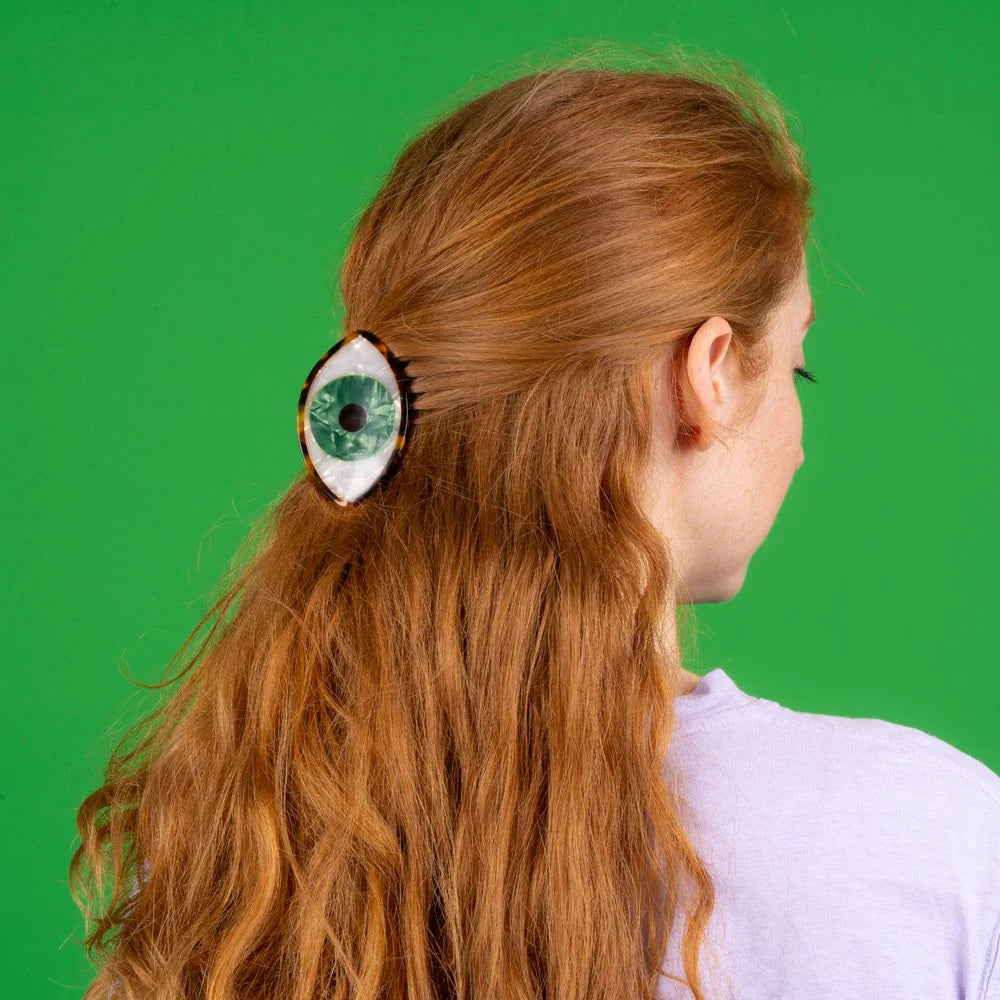 Green Eye Hair Claw