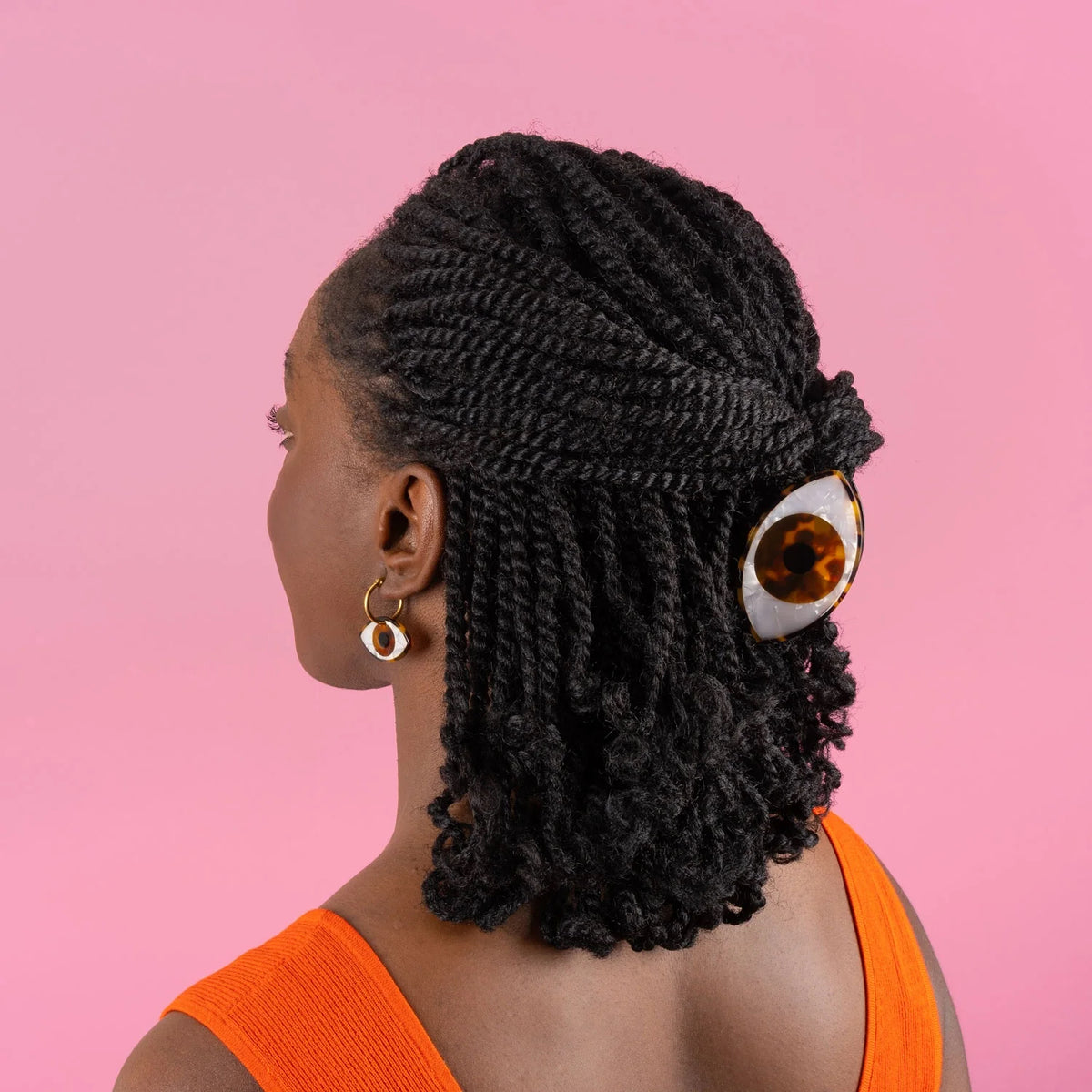 Brown Eye Hair Claw