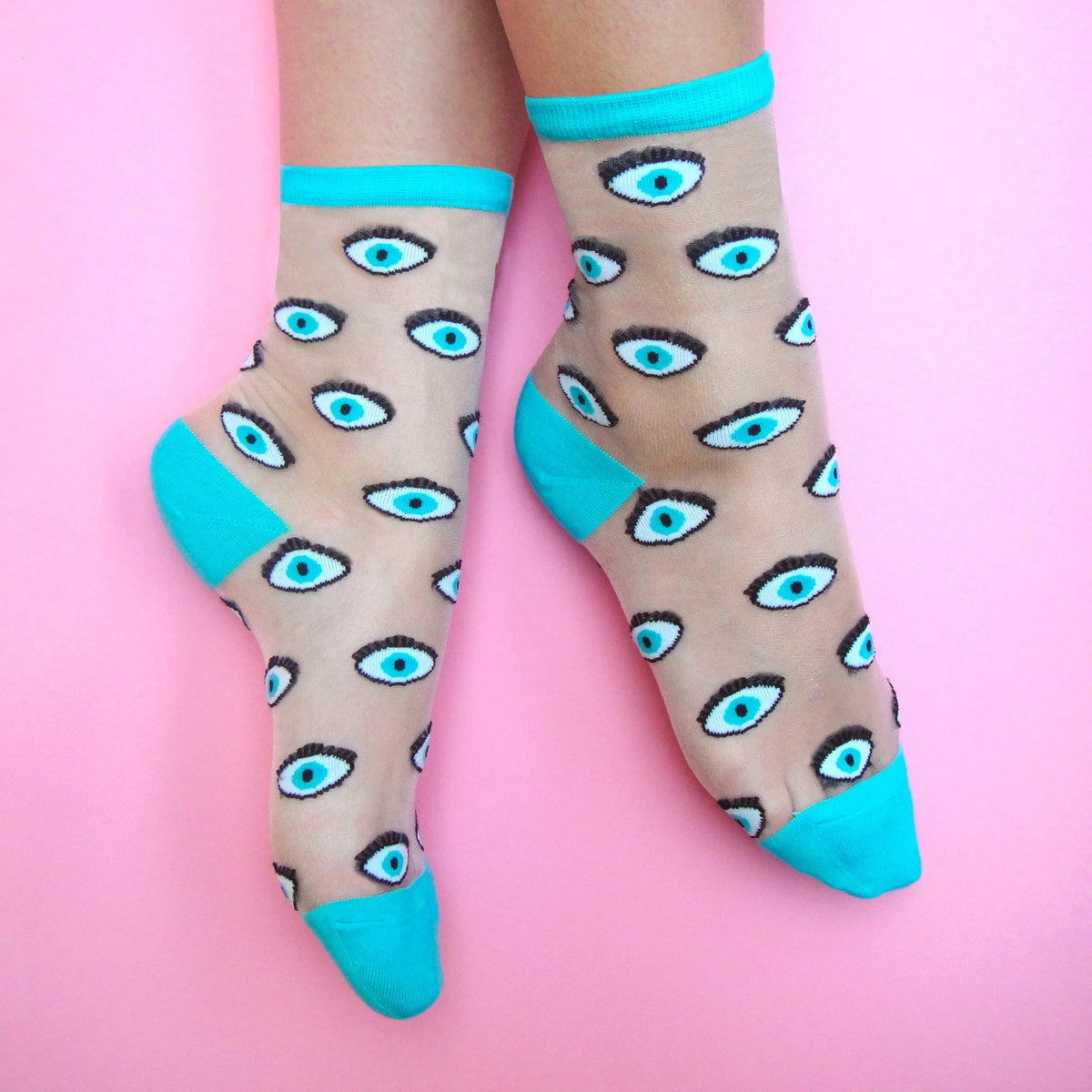 Sheer Eye Socks