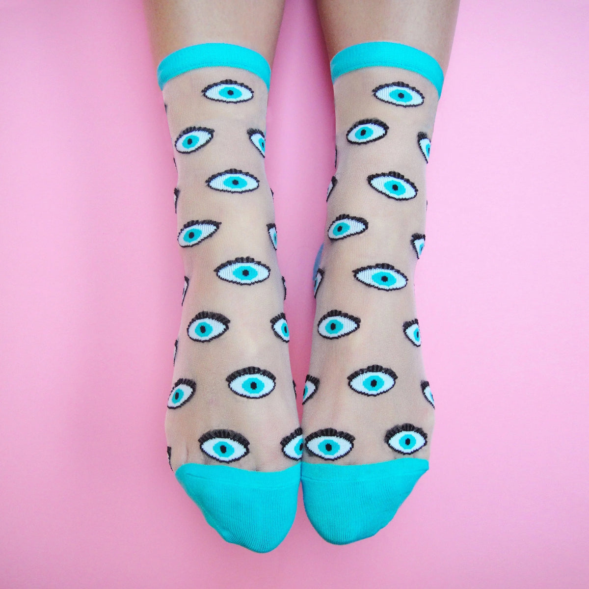 Sheer Eye Socks