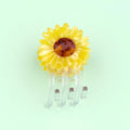 Mini Sunflower Hair Clip