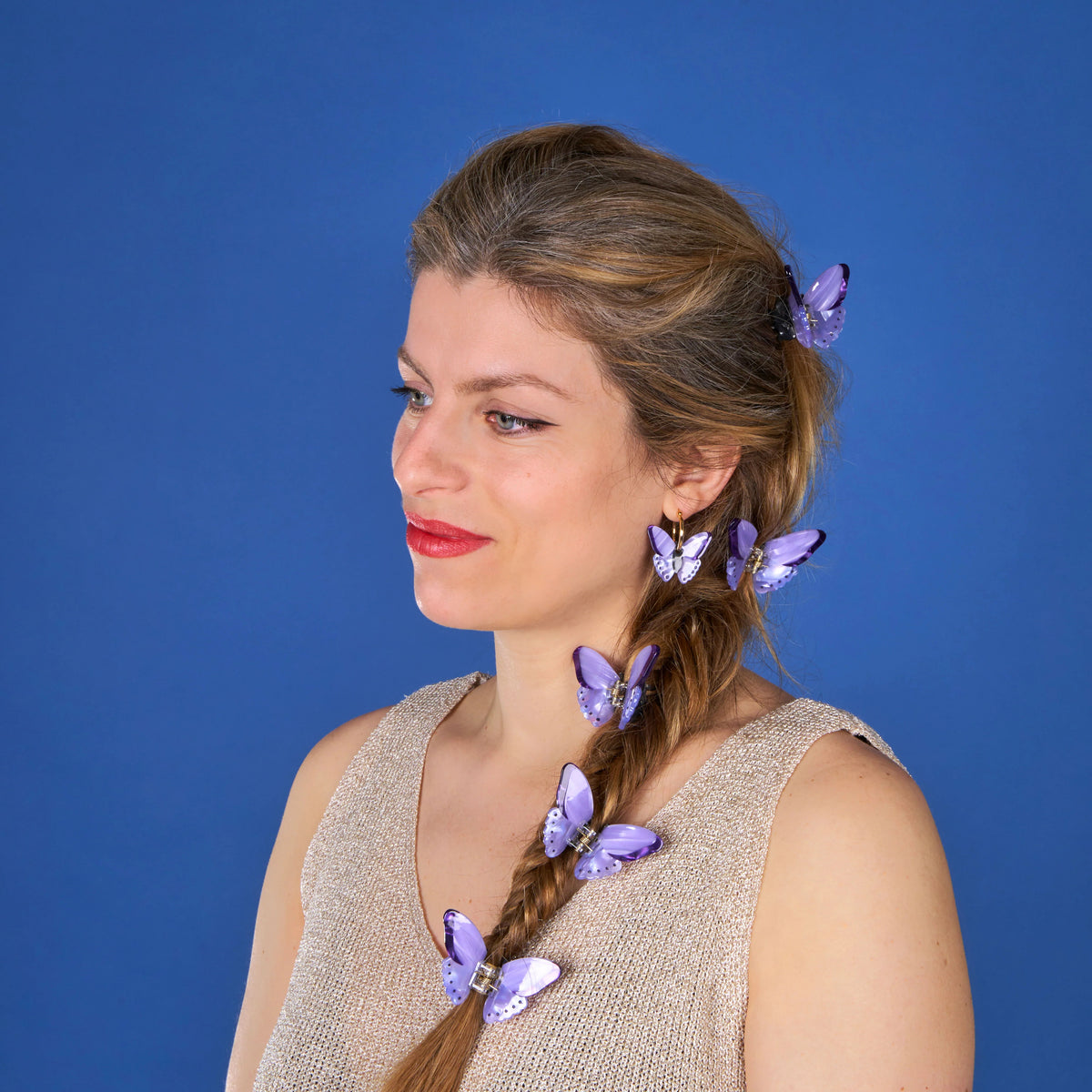 Mini Purple Butterfly
