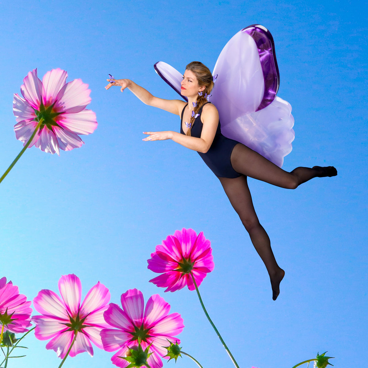 Mini Purple Butterfly