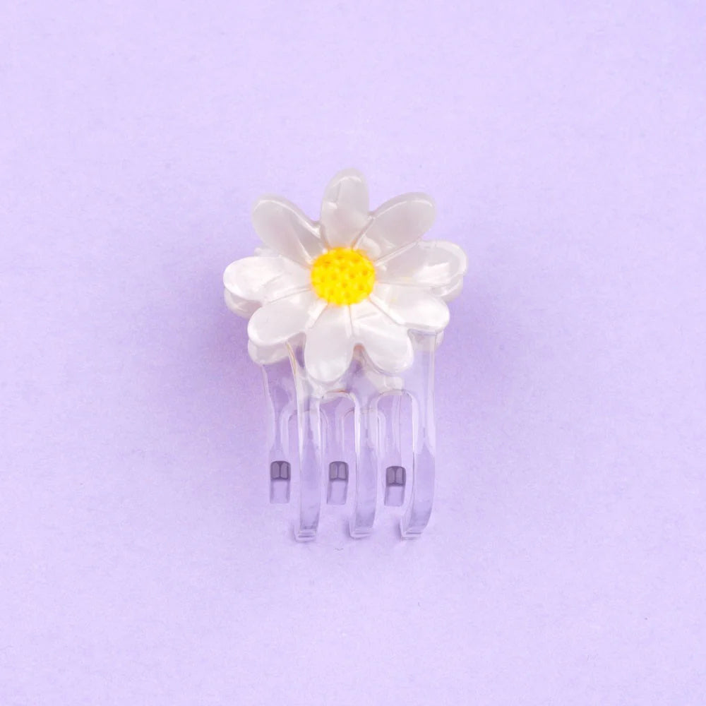 Mini Daisy Hair Claw Set