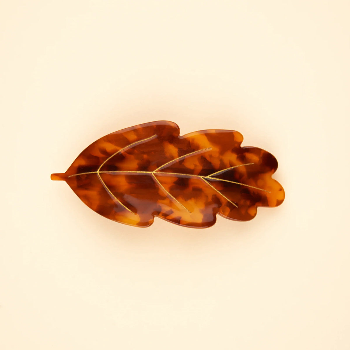 Leaf French Barrette