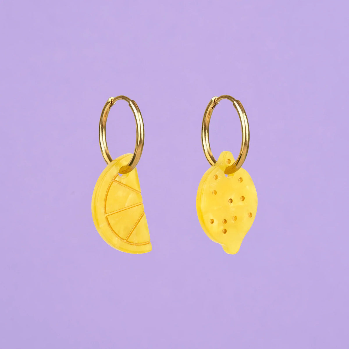 Lemon Earrings