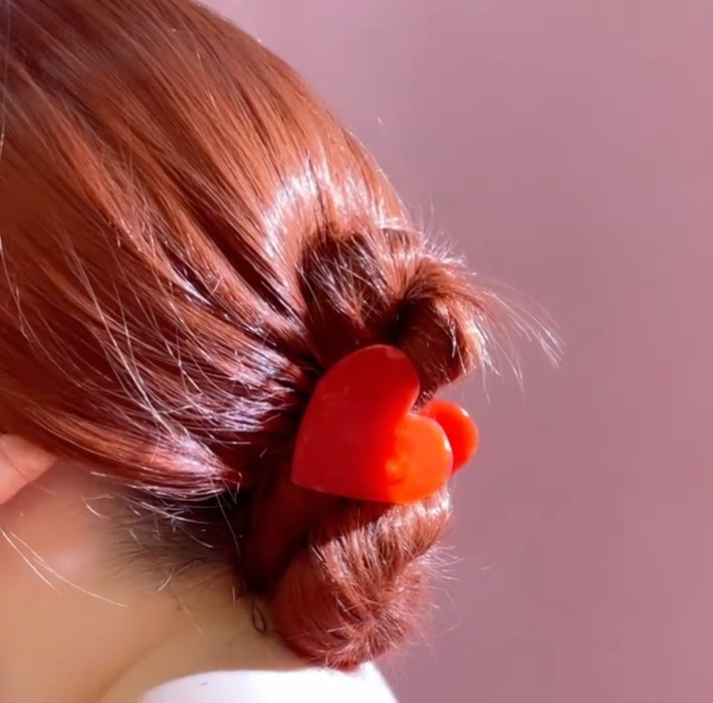Heart Red Hair Claw