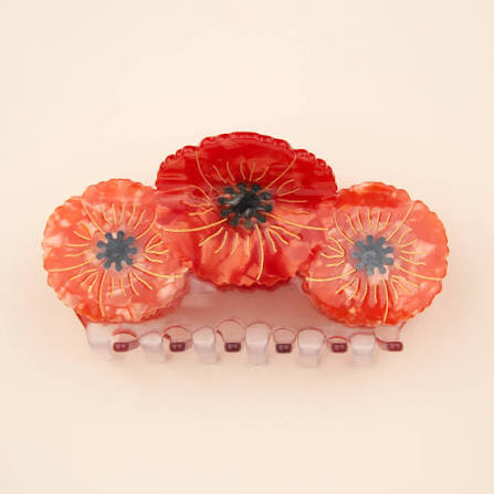 Poppy Trio Hair Claw