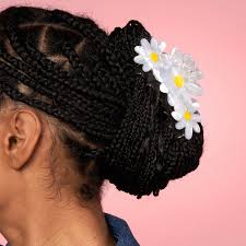 Daisy Hair Claw Long