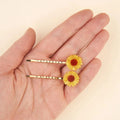 Sunflower Duo Hair Clip