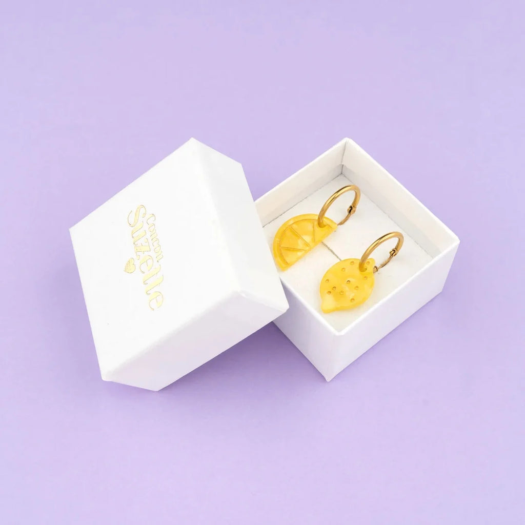 Lemon Earrings