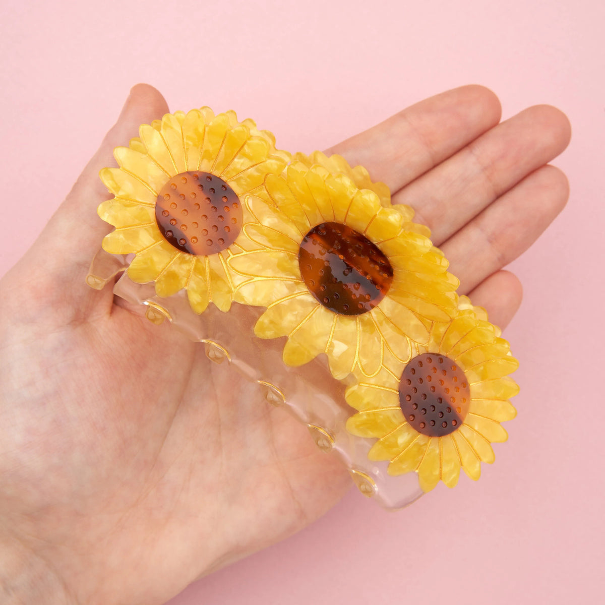 Sunflower Trio Hair Claw