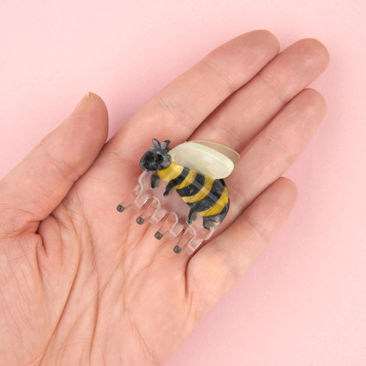Mini Bee Hair Claw