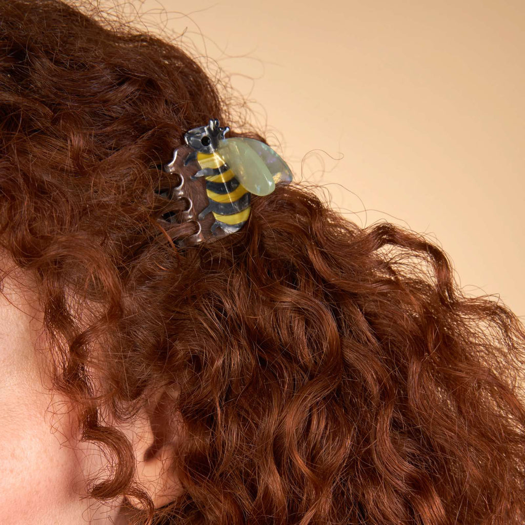 Mini Bee Hair Claw
